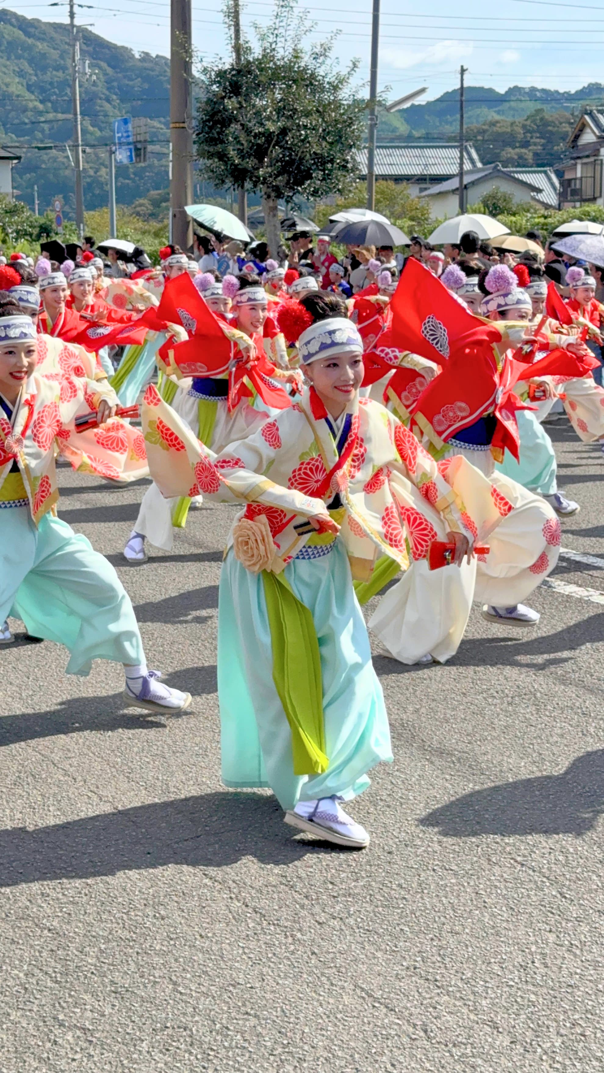 よさこい四万十で踊るほにや